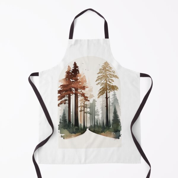 Item preview, Redwood National Park Boho Watercolor Arch designed and sold by PikoApparel.