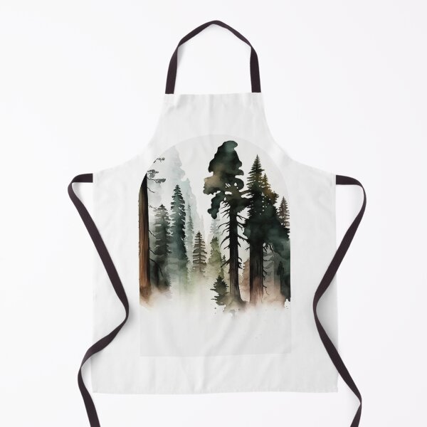 Item preview, Redwood National Park Boho Watercolor Arch designed and sold by PikoApparel.