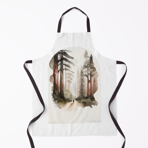 Item preview, Redwood National Park Boho Watercolor Arch designed and sold by PikoApparel.