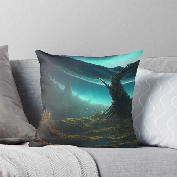 Item preview, Alien World In Warped Space designed and sold by Ink Art Design.