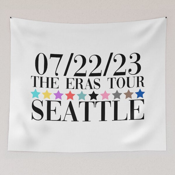 Item preview, Taylor Swift The Eras Tour Seattle night 1 designed and sold by Sarah Swiftie.