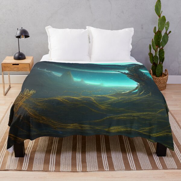 Item preview, Alien World In Warped Space designed and sold by Ink Art Design.