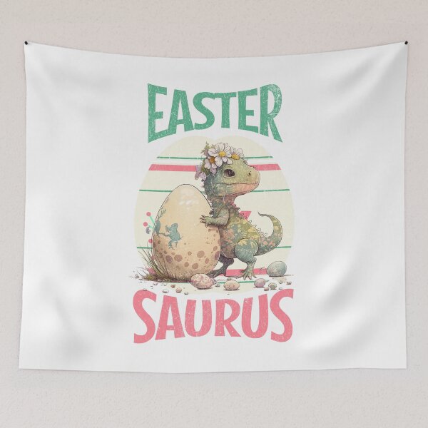 Item preview, Easter Saurus Funny Easter Dinosaur designed and sold by CandyDroidMerch.