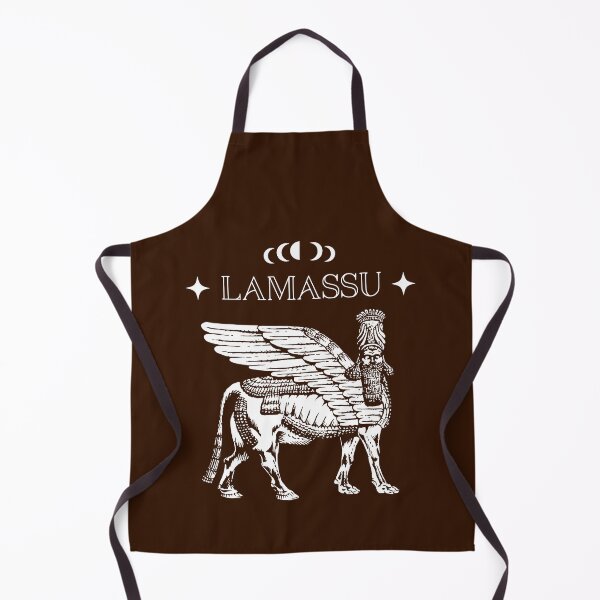 Item preview, Lamassu Illustration V2 (white print) designed and sold by CreatorJ.