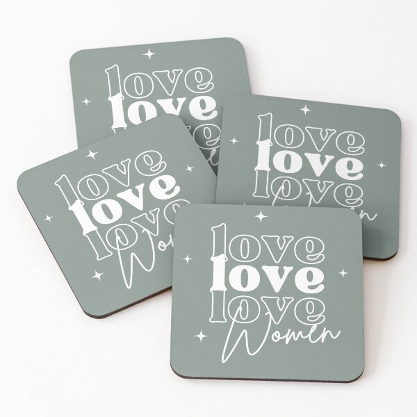 Item preview, Love, Love, Love Women | Trending Womens Text Design (White) designed and sold by Strad Digital ART.