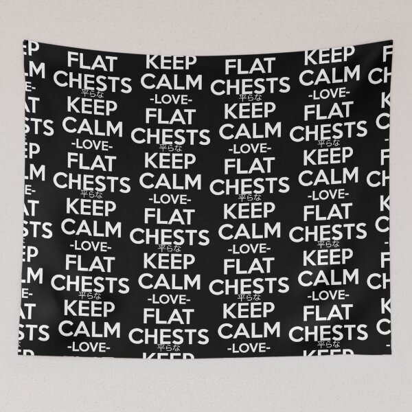 Item preview, Anime Flat Chest Shirt designed and sold by JaneFlame.