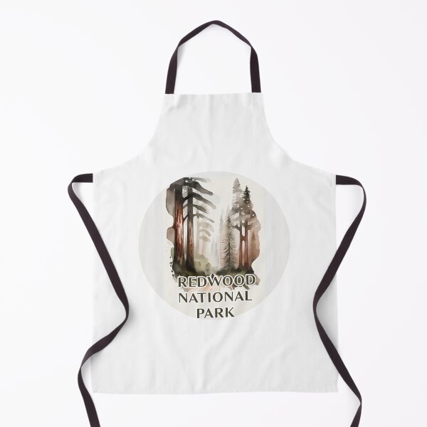 Item preview, Redwood National Park Boho Watercolor Circle designed and sold by PikoApparel.