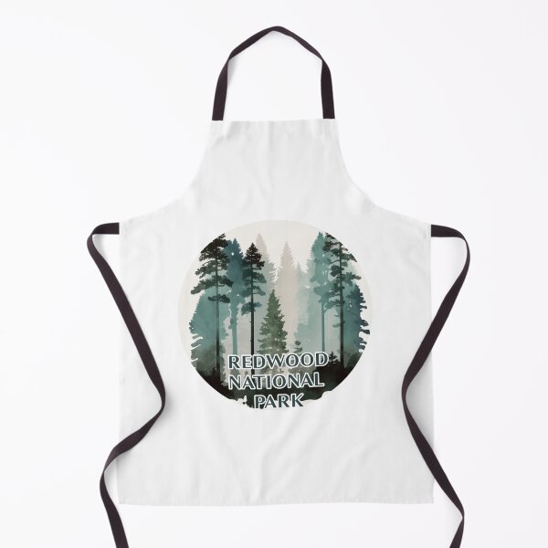 Item preview, Redwood National Park Boho Watercolor Circle designed and sold by PikoApparel.