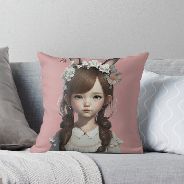 Item preview, Cute Brunette Easter Girl designed and sold by Juliascutecornr.