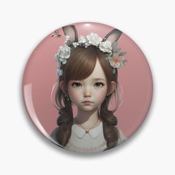 Item preview, Cute Brunette Easter Girl designed and sold by Juliascutecornr.