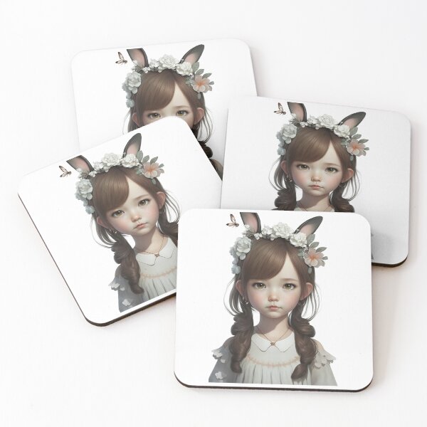 Item preview, Cute Brunette Easter Girl designed and sold by Juliascutecornr.