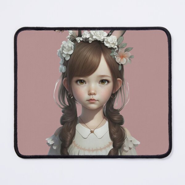 Item preview, Cute Brunette Easter Girl designed and sold by Juliascutecornr.