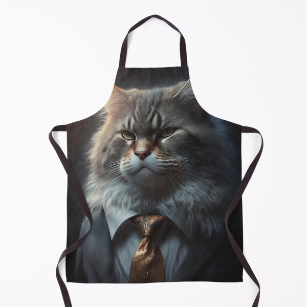 Item preview, Serious Cat Wearing A Suit designed and sold by Scraponzo.