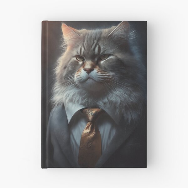 Item preview, Serious Cat Wearing A Suit designed and sold by Scraponzo.