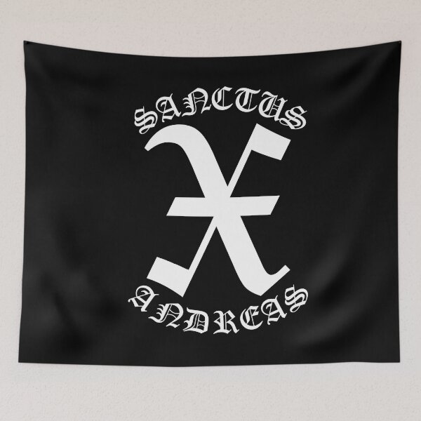 Item preview, Saint Andrew Cross X Gothic designed and sold by thecamphillips.