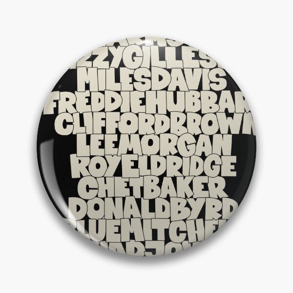 Item preview, Jazz Legends in Type: The Trumpet Players designed and sold by Boogosh.