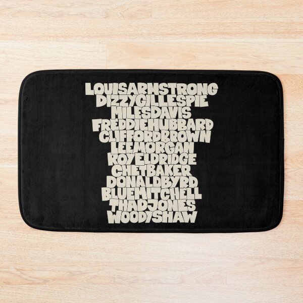 Item preview, Jazz Legends in Type: The Trumpet Players designed and sold by Boogosh.