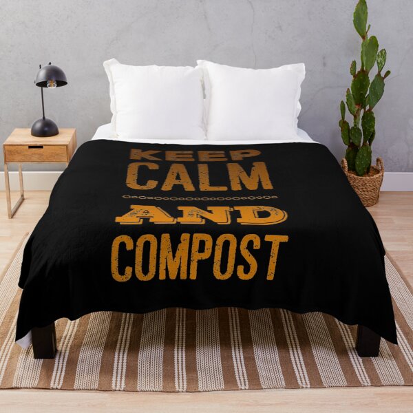 Item preview, Keep Calm and Compost designed and sold by homesteadswag.