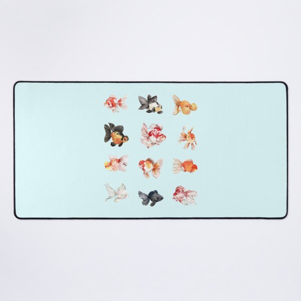 Item preview, watercolor Red Cap Oranda designed and sold by Animster.