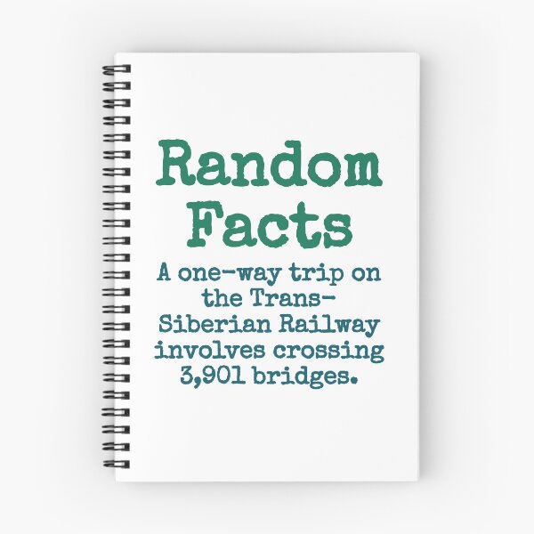 Item preview, A One Way Trip On The Trans Siberian Railway - Trivia Fact designed and sold by CrankyOldDude.