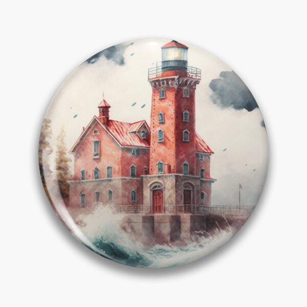 Item preview, Lighthouse on the Great Lakes designed and sold by BrittanyAllen3.