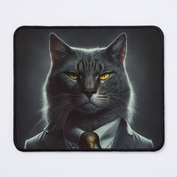 Item preview, Angry Cat In A Suit designed and sold by Scraponzo.