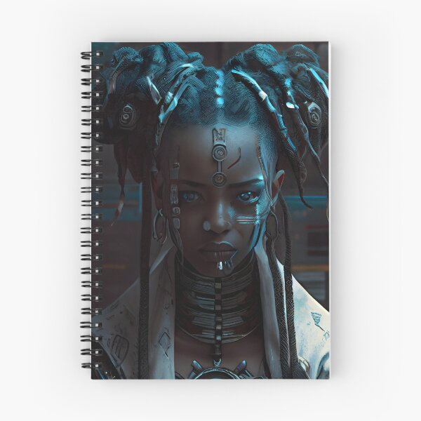 Item preview, Mystic Cyberpunk Priestess designed and sold by EssonDigital.