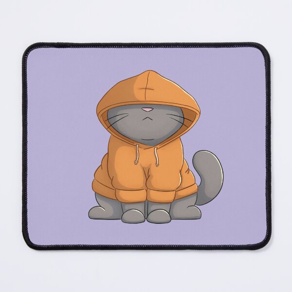 Item preview, Cat In Orange Hoodie designed and sold by Meowrye.
