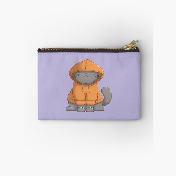 Item preview, Cat In Orange Hoodie designed and sold by Meowrye.