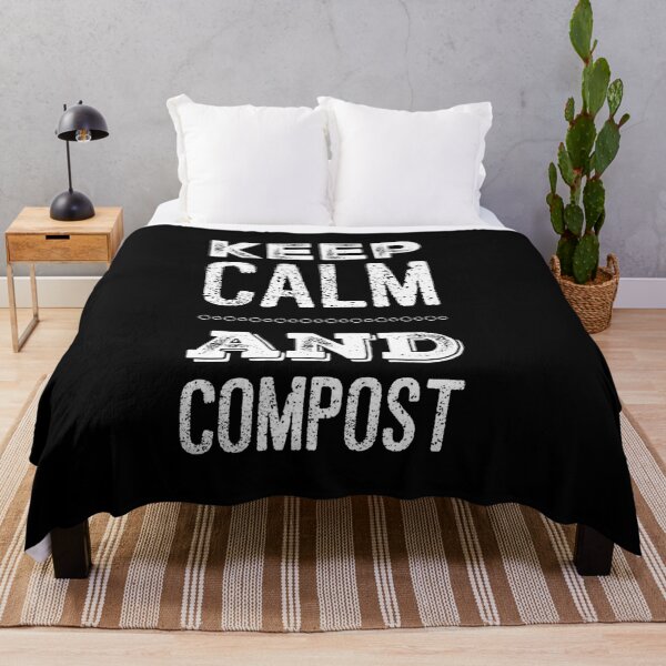Item preview, Keep Calm and Compost designed and sold by homesteadswag.