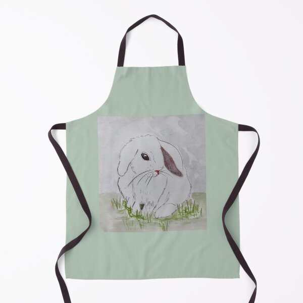 Item preview, Watercolor Rabbit in Early Spring designed and sold by EtegamiJourney.
