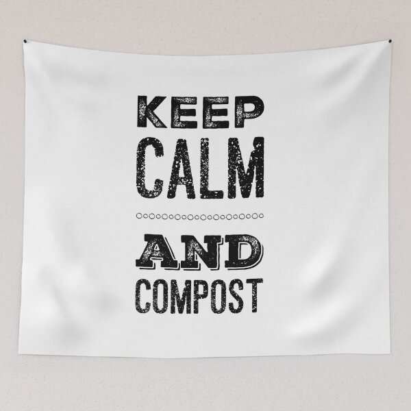 Item preview, Keep Calm and Compost designed and sold by homesteadswag.