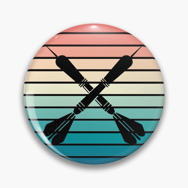Item preview, Darts retro sunset designed and sold by FlawlessCheese.