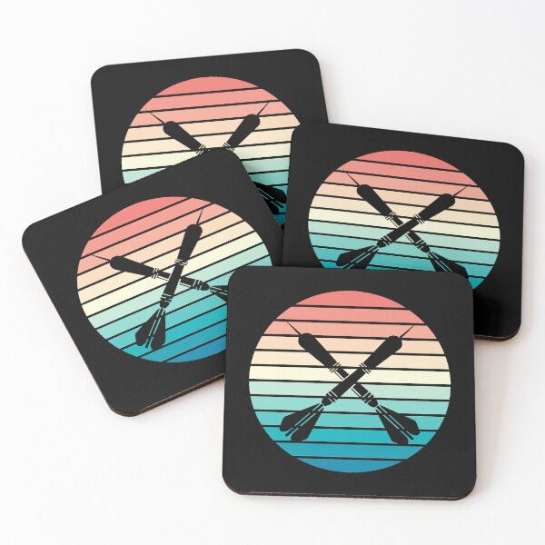 Item preview, Darts retro sunset designed and sold by FlawlessCheese.