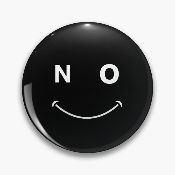 Item preview, NO Smiley Face designed and sold by PotluckPrints.