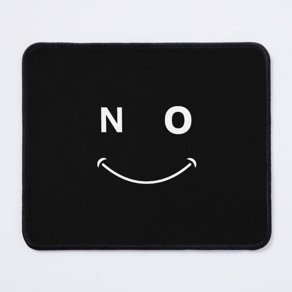 Item preview, NO Smiley Face designed and sold by PotluckPrints.