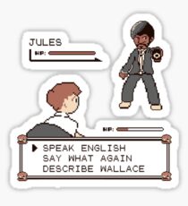Jules Winnfield - Pulp Fiction Quotes Sticker