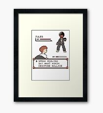 Jules Winnfield - Pulp Fiction Quotes Framed Print