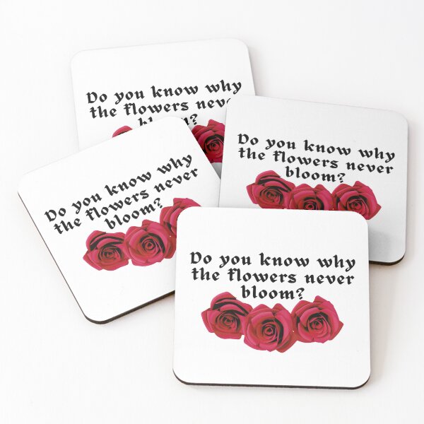 Item preview, Do you know why the flowers never bloom? designed and sold by mimirocker.