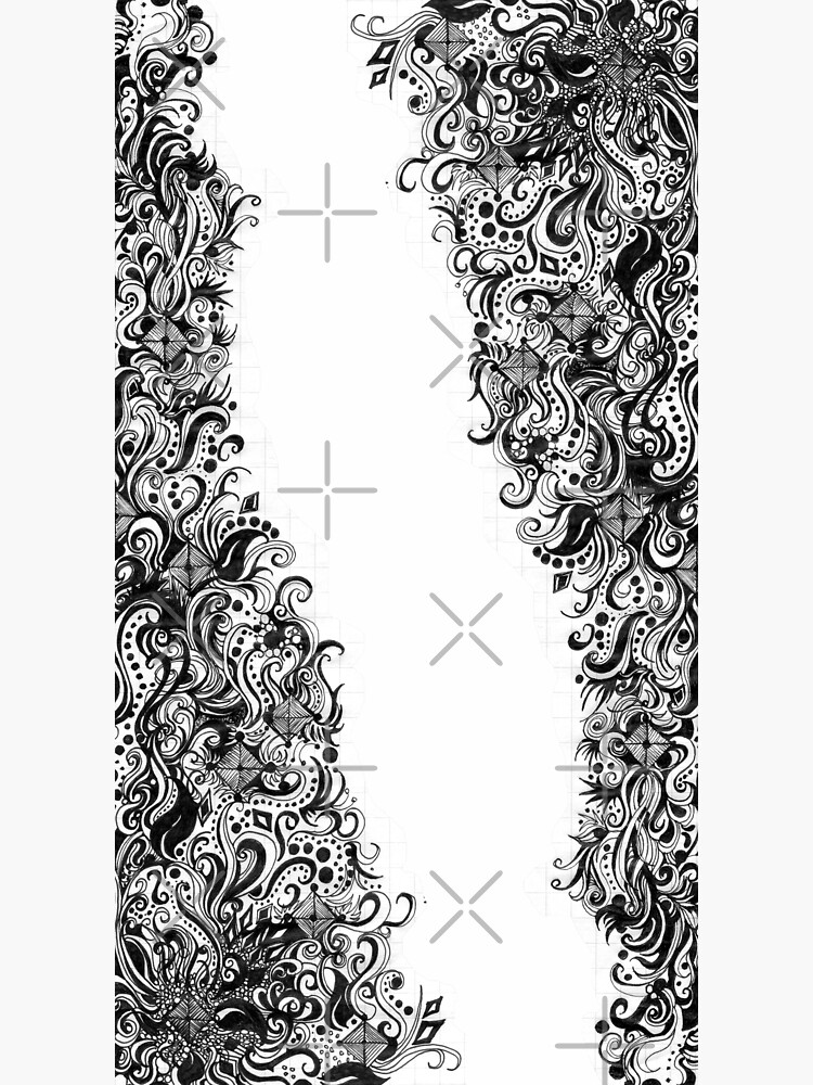 Botanical Garden, Ink Drawing by djsmith70