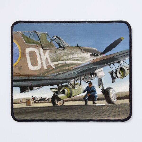 Item preview, RAAF CURTISS Kittyhawk from the 450th. Squadron designed and sold by Doug Cargill.