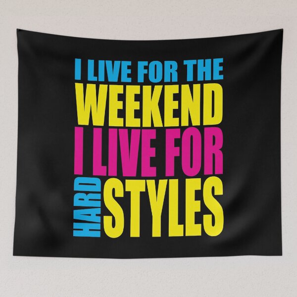 Item preview, Live For The Weekend Music Quote designed and sold by quarantine81.