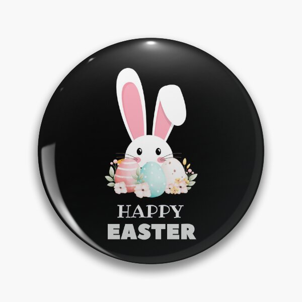 Item preview, Happy Easter, bunny with eggs_quote easter designed and sold by AnyMar2023.