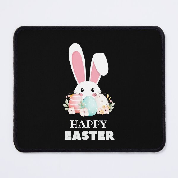 Item preview, Happy Easter, bunny with eggs_quote easter designed and sold by AnyMar2023.