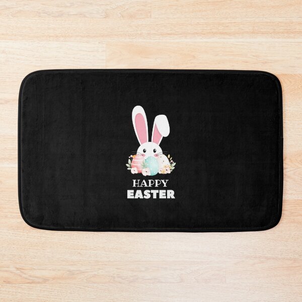 Item preview, Happy Easter, bunny with eggs_quote easter designed and sold by AnyMar2023.