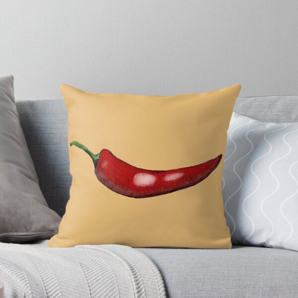 Item preview, Red Pepper Minimalist Watercolor Design designed and sold by NancyMerkle.