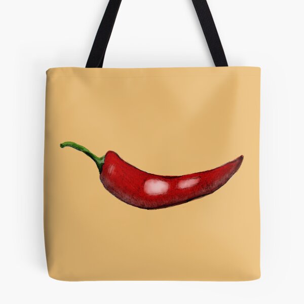 Item preview, Red Pepper Minimalist Watercolor Design designed and sold by NancyMerkle.