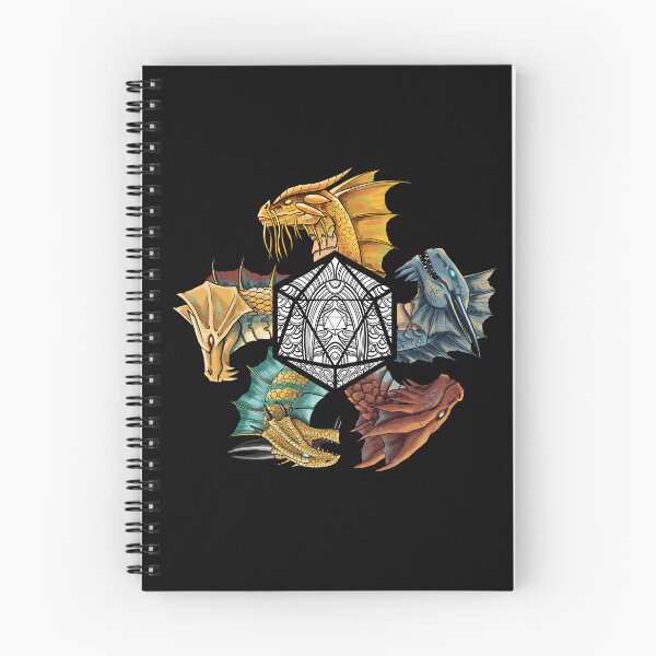Item preview, D&D Metallic Dragon D20 designed and sold by elgraphinx.