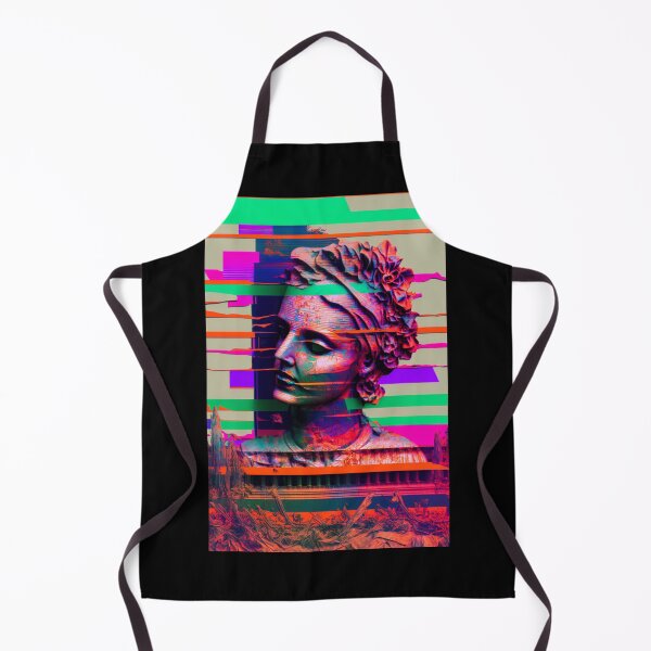 Item preview, GLITCH PUNK Fallen Ancient Greece Goddess designed and sold by RESToRAPTOR.