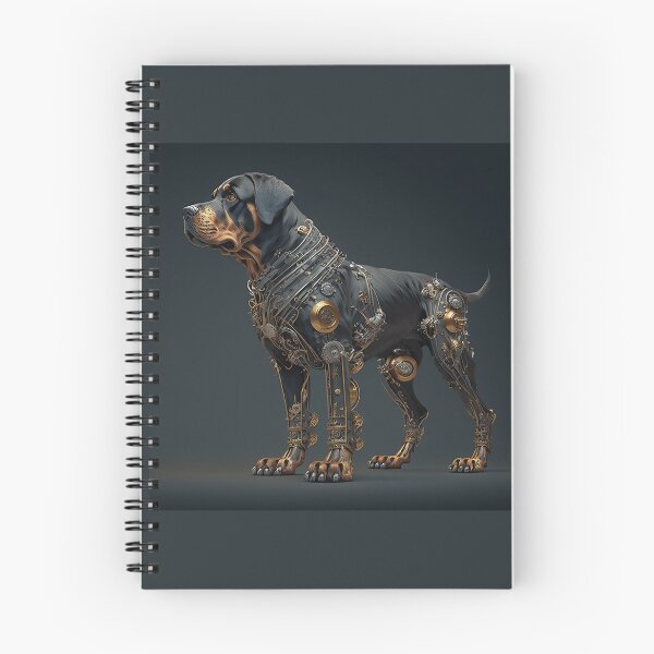 Item preview, Steampunk mechanical Rottweiler designed and sold by ebrawne.